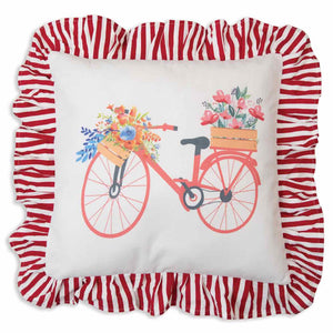 (New) Bicycle Throw Pillow