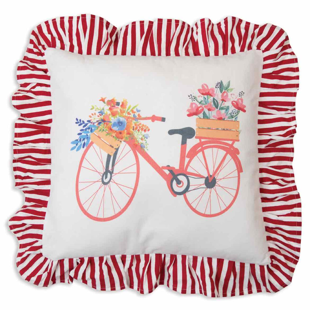 (New) Bicycle Throw Pillow