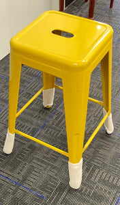 Yellow Stool (Brand New From Commercial Consignor)